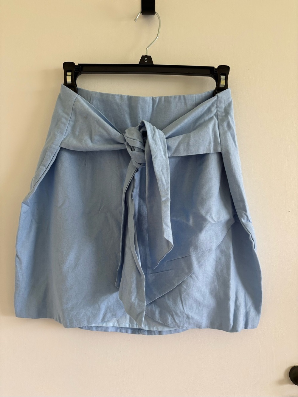 Revolve Superdown linen cotton blend mini skirt spring summer vacation